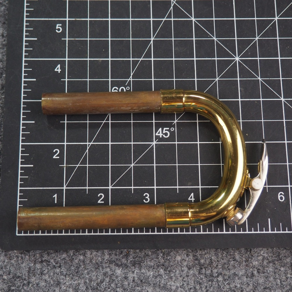 King 600 Trumpet Main Tuning Slide Brass Replacement Part with Water Key